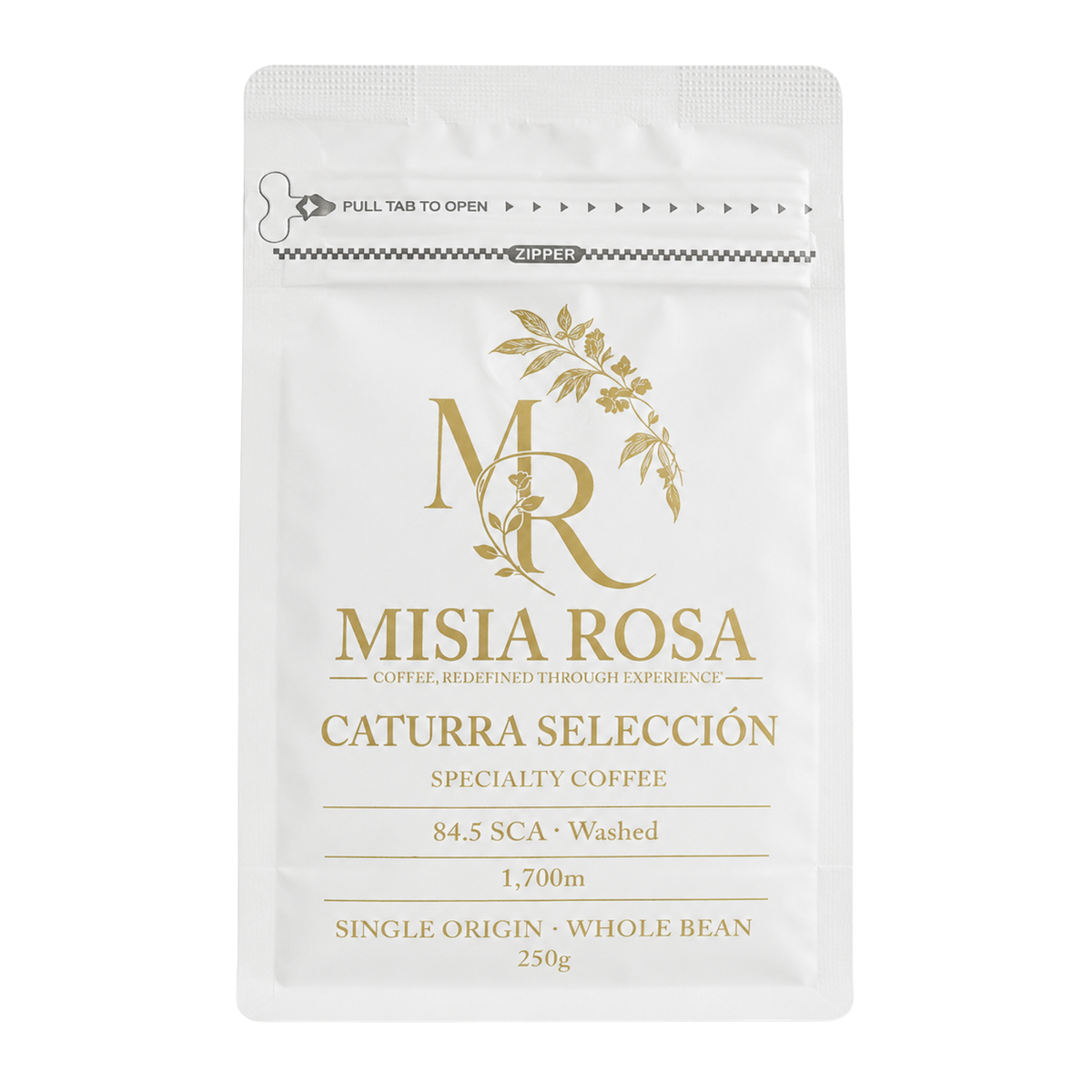 Misia Rosa Selección Caturra coffee bag