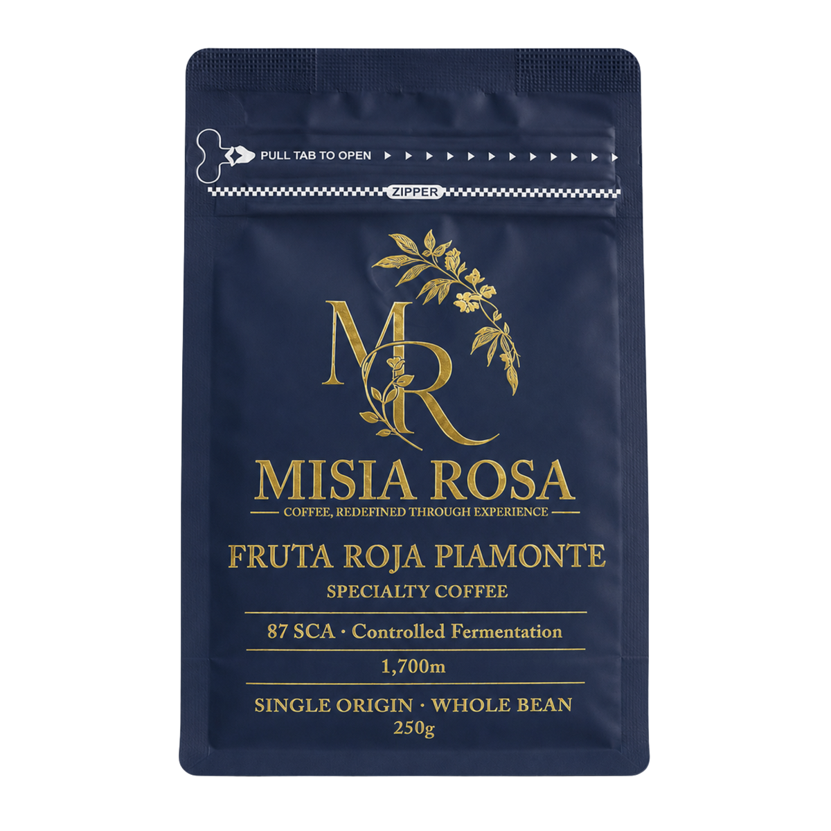 Misia Rosa Piamonte Fruta Roja coffee bag