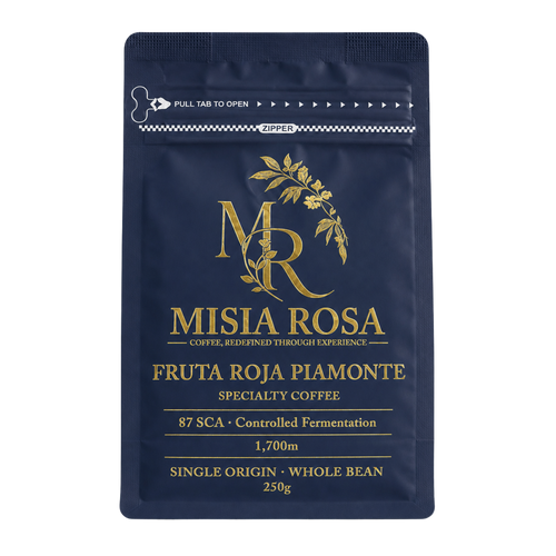 Misia Rosa Piamonte Fruta Roja coffee bag