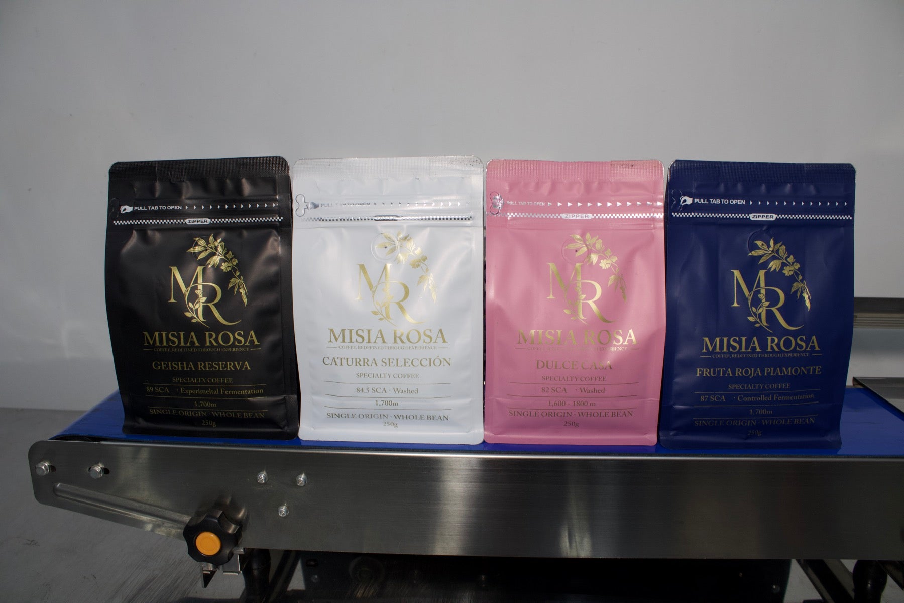 The four-tier Misia Rosa lineup